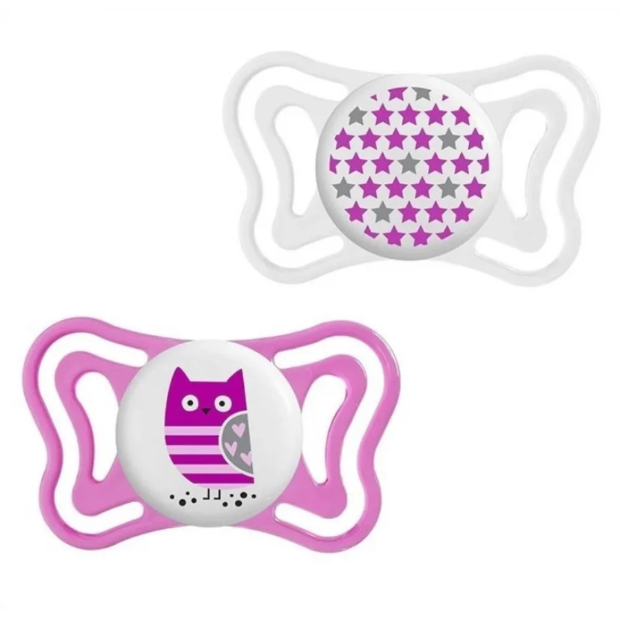 Chicco Physio Light Silikon Emzik 6-16 Ay 2li