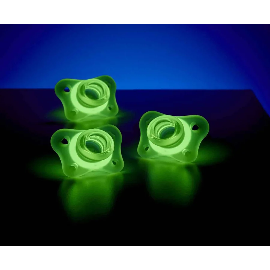 Chicco Physioforma Mini Soft Gece Parlayan Emzik 2li Paket 2-6 Ay