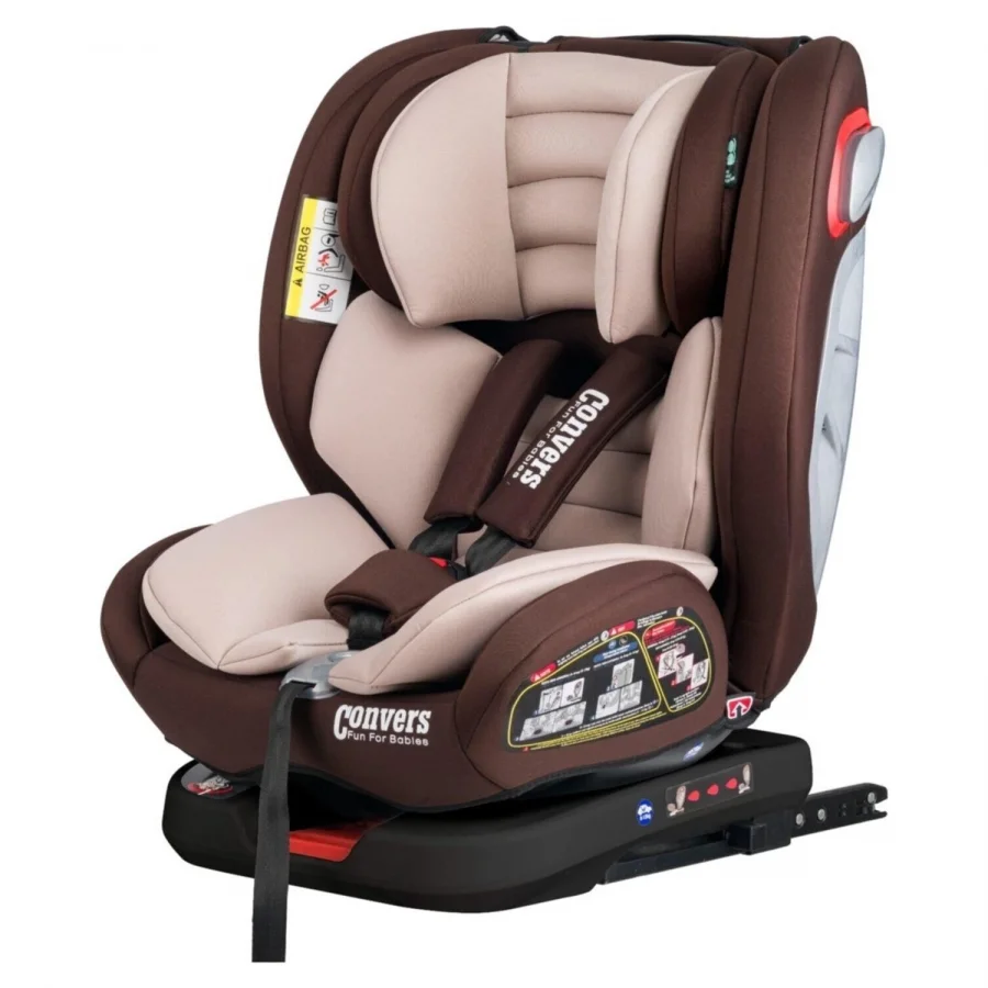 Convers Airmax 360° Dönebilen 0-36 Kg Isofixli Oto Koltuğu Bej