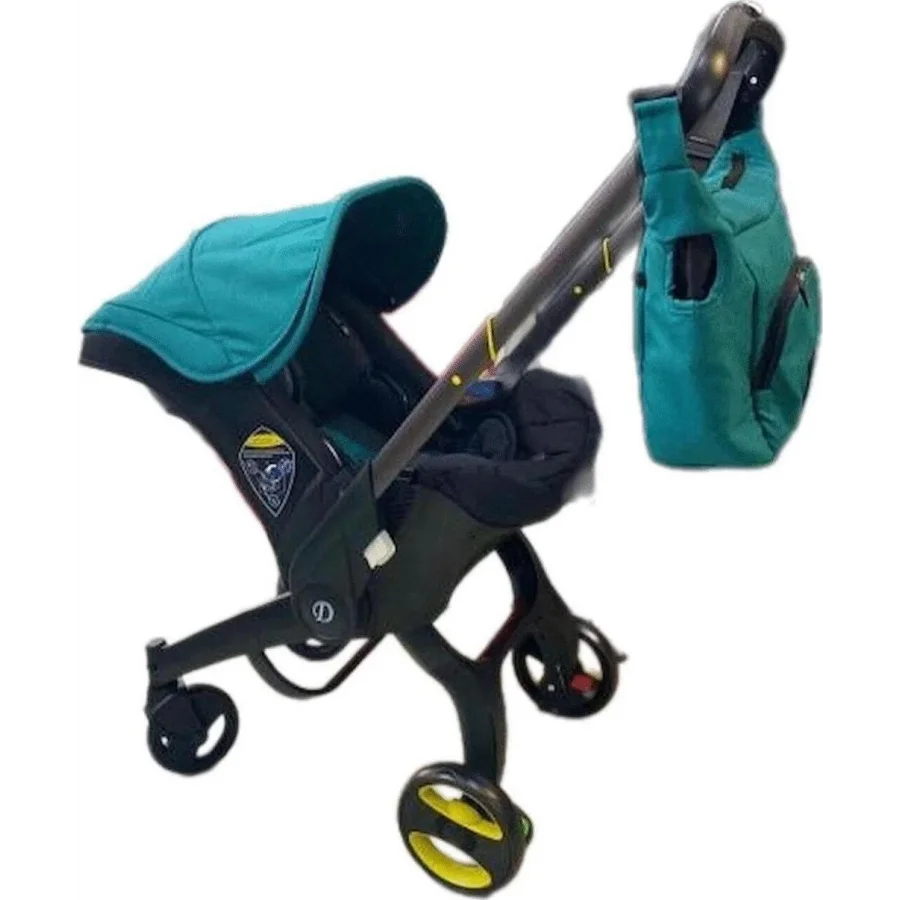 Deerway Yeni Nesil Oto Koltuğu Bebek Arabası - Yeşil