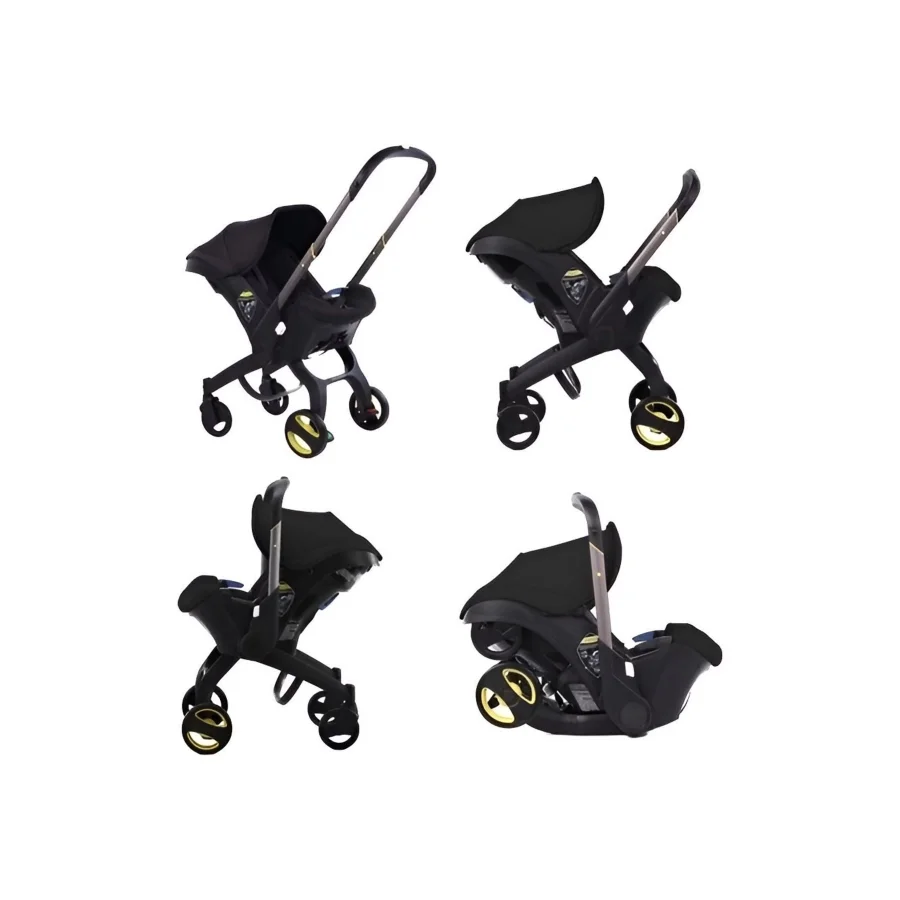 Deerway Yeni Nesil Oto Koltuğu Bebek Arabası - Mor