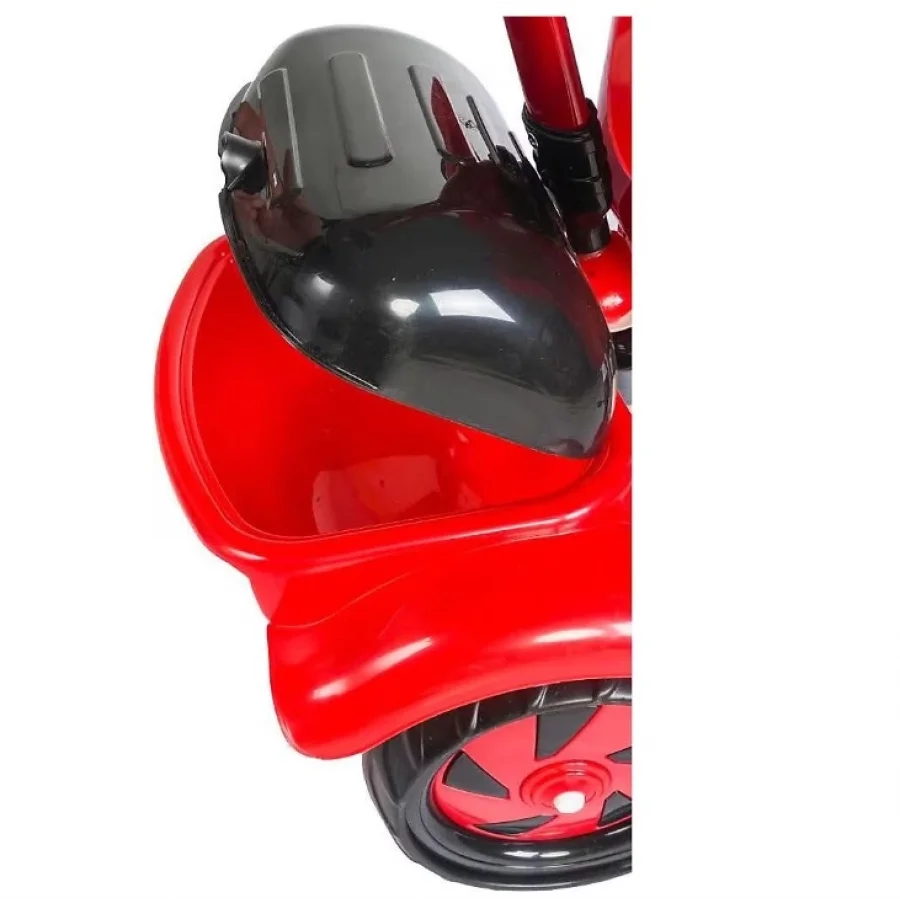 Dilaver Baby Poufi Penguen Ebeveyn Kontrollü Çocuk Bisikleti Pembe