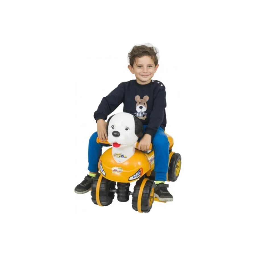 Enhoş Oyuncak Pedallı Köpek Araba 4 Tekerlekli