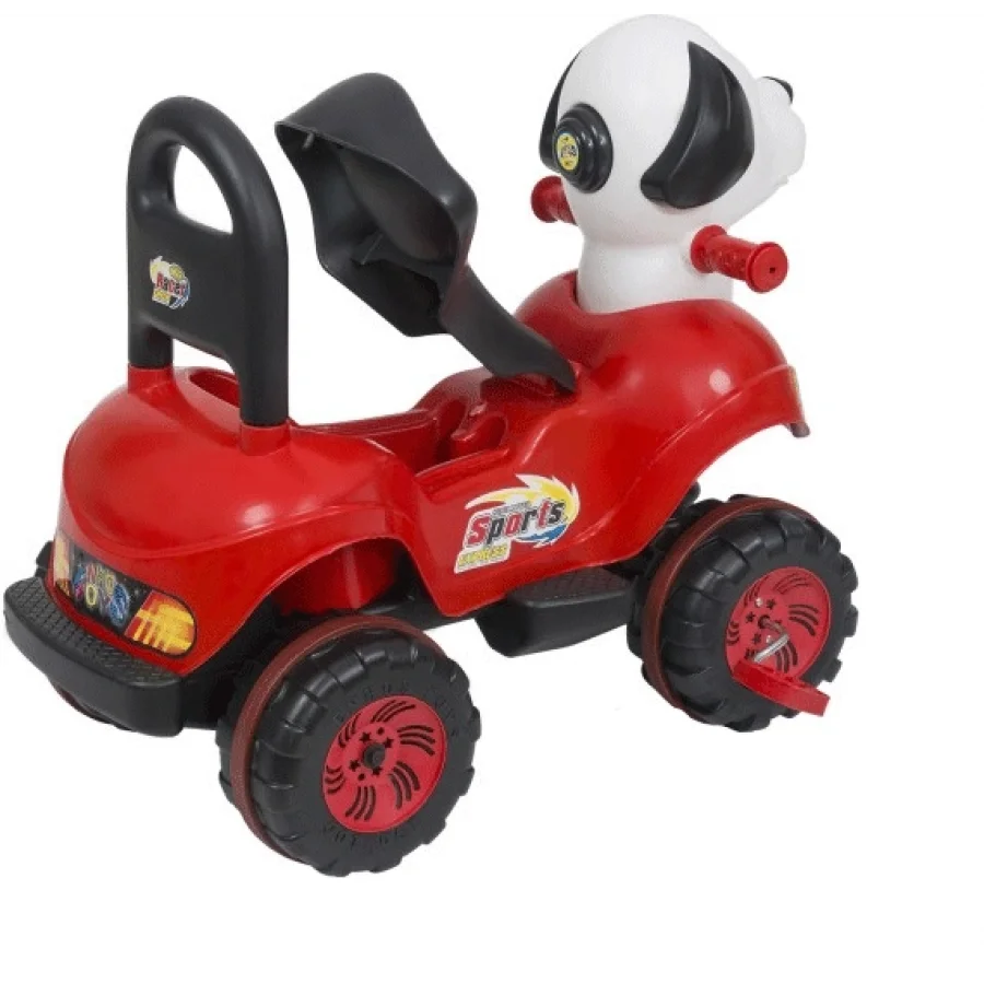 Enhoş Oyuncak Pedallı Köpek Araba 4 Tekerlekli