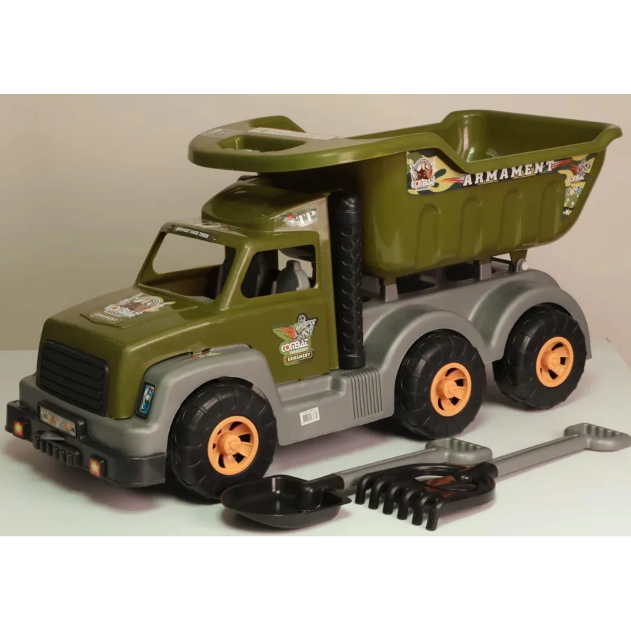 Enhoştoys 500 KG Askeri Kamyon Büyük Oyuncak Kamyon