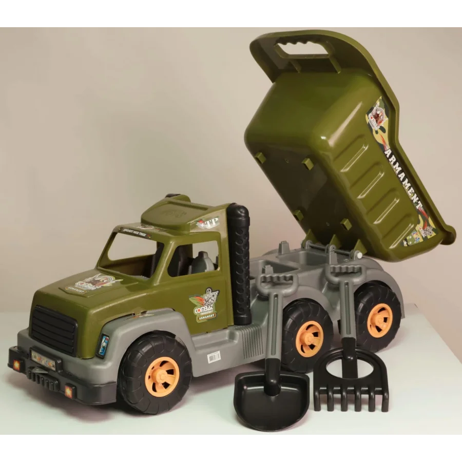 Enhoştoys 500 KG Askeri Kamyon Büyük Oyuncak Kamyon