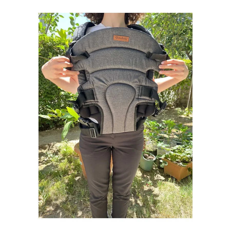 Faal Baby Ortopedik Bebek Taşıma Kangurusu - Antrasit