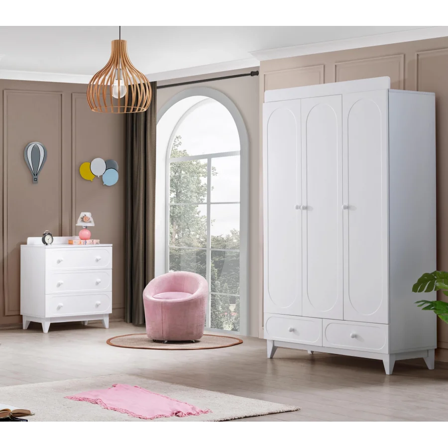 Gümüş Bebe Star Bebek Odası Takımı