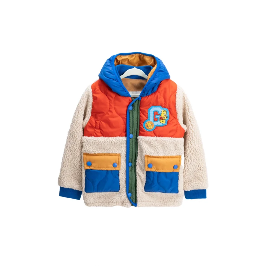 Haribo Çok Renkli Fermuarlı Çocuk Polar Ceket