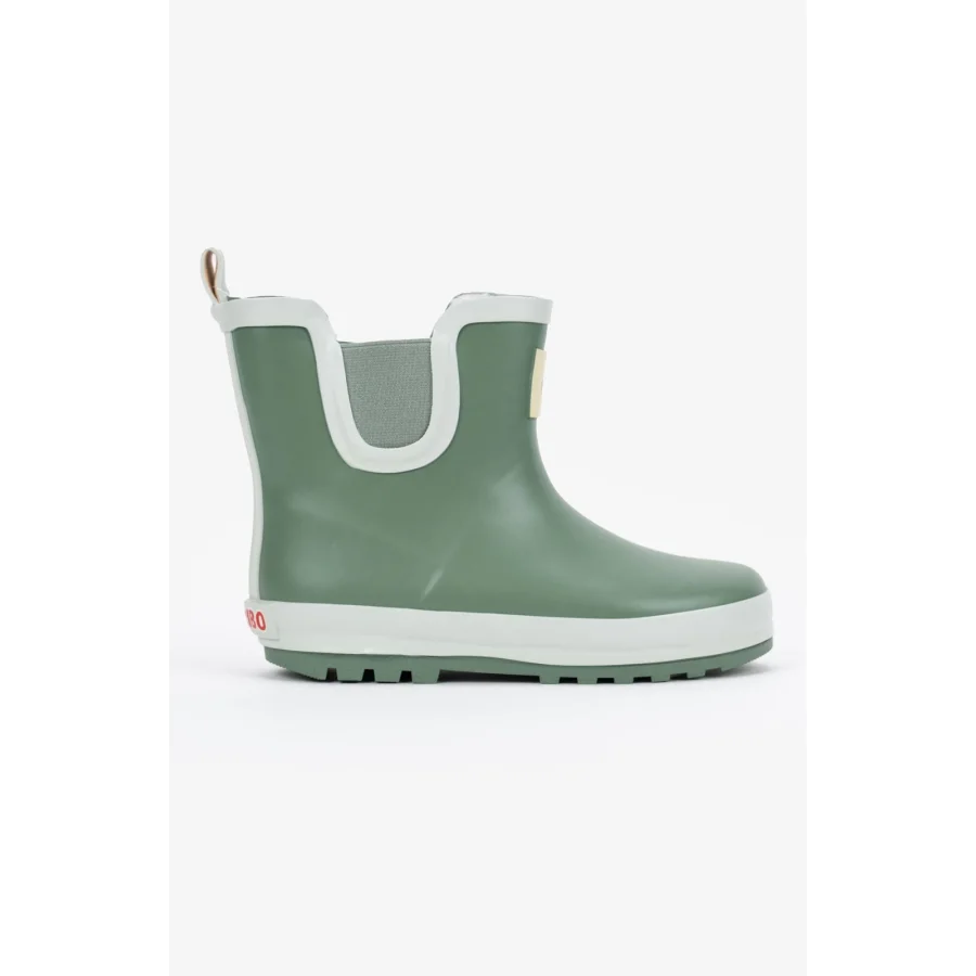 Haribo İçi Kürklü Su Geçirmez Çocuk Yağmur Çizmesi - Haki