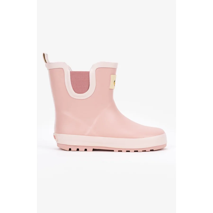 Haribo İçi Kürklü Su Geçirmez Çocuk Yağmur Çizmesi - Pembe