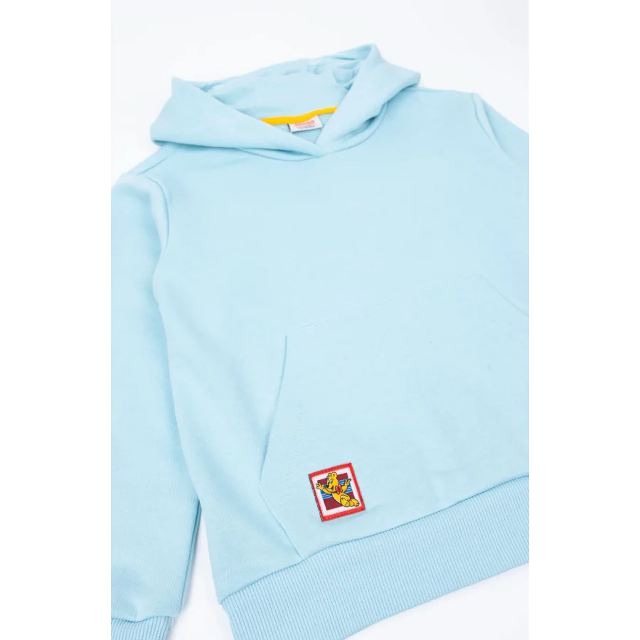 Haribo Pantone Kapşonlu Sweatshirt - Mavi