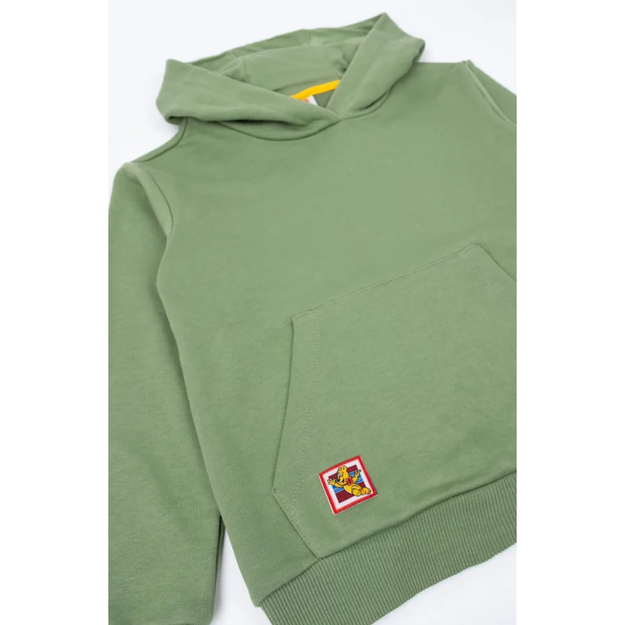 Haribo Pantone Kapşonlu Sweatshirt - Yeşil
