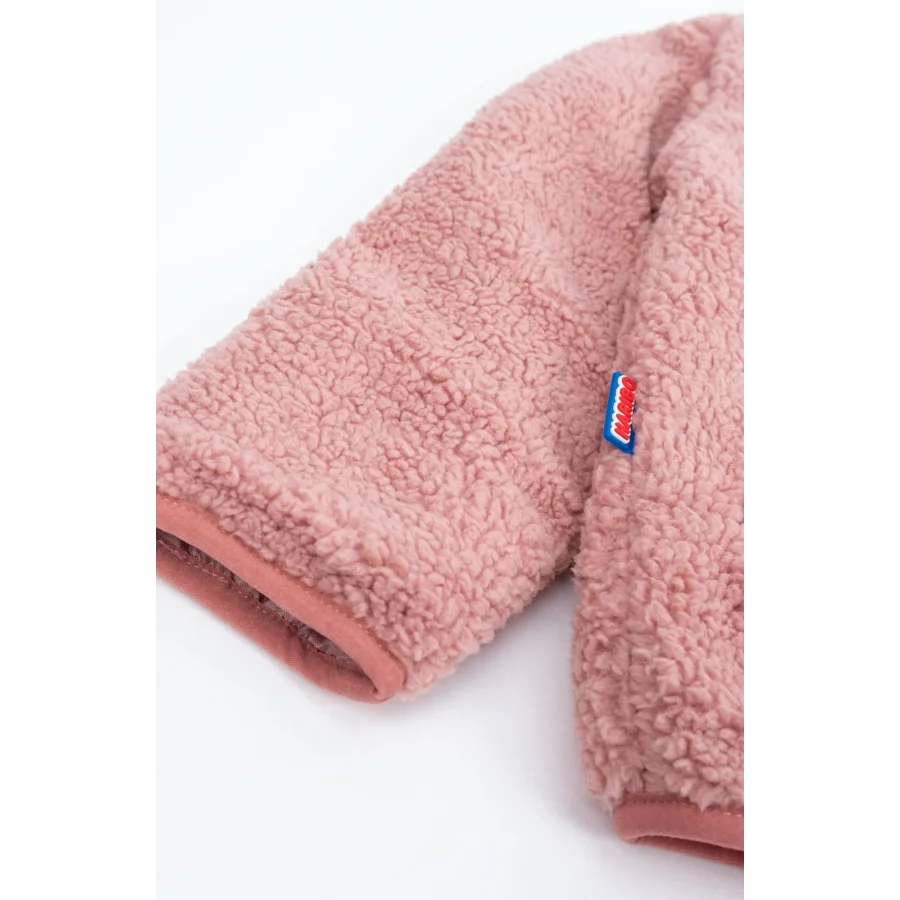 Haribo Tam Fermuarlı Çocuk Polar - Somon