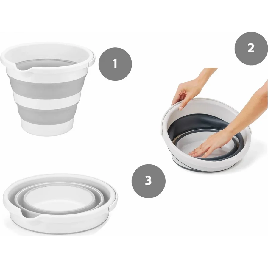 Katlanabilir Kova ve Maşrapa