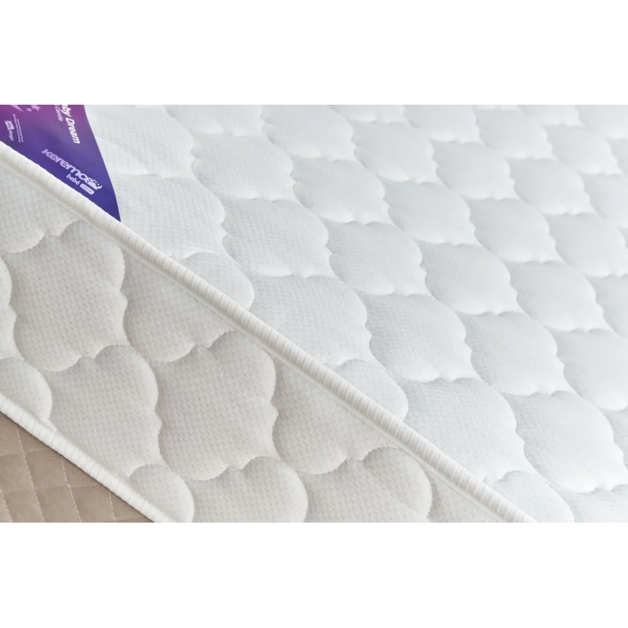 Keremce Dream One 90x190 Yaylı Yatak Beyaz