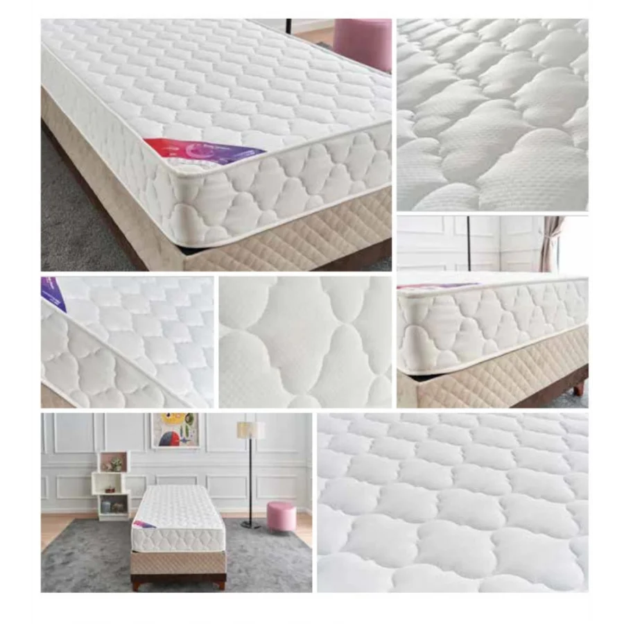 Keremce Dream One 90x190 Yaylı Yatak Beyaz