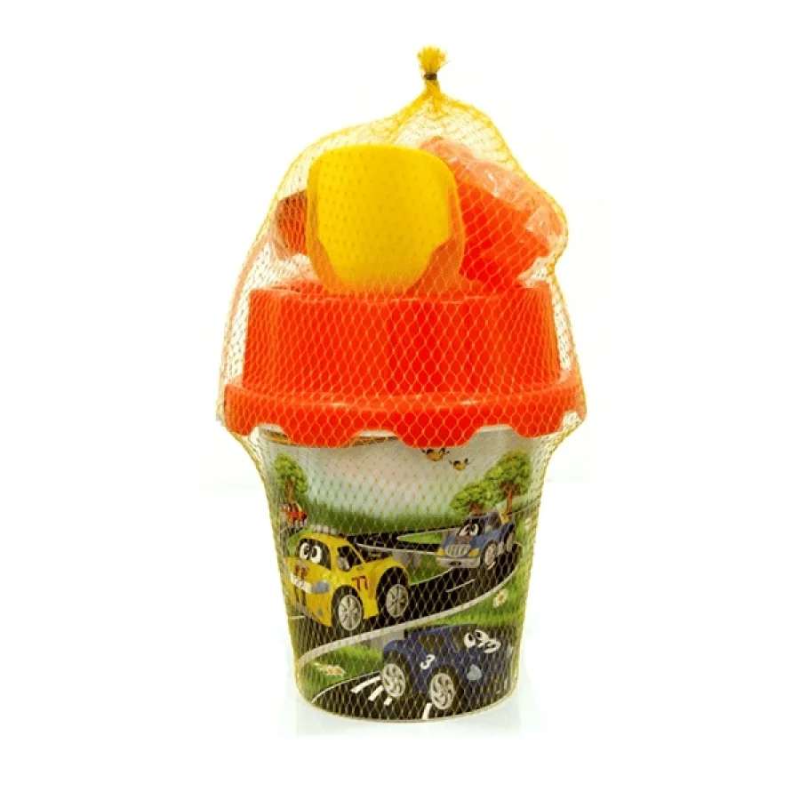 Kette Araba Desenli Plaj Kum Kovası Kum Küreği Ve Kalıpları