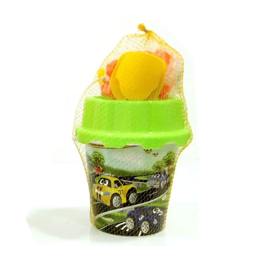 Kette Araba Resimli Plaj Kum Kovası Kum Küreği Ve Kalıpları