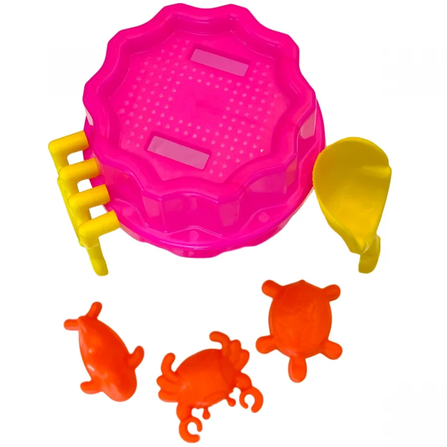 Kette Prenses Resimli Plaj Kum Kovası Kum Küreği Ve Kalıpları