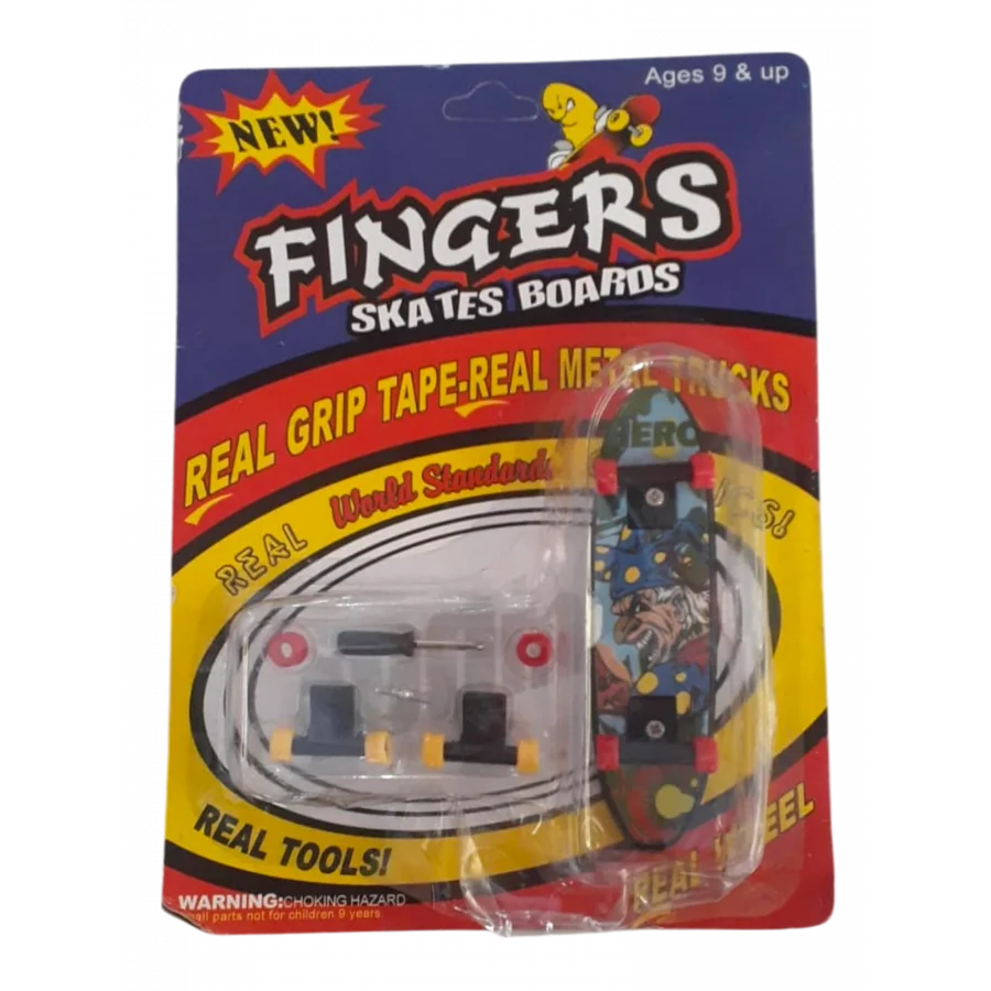 Kızılkaya Parmak Kaykay Değiştirilebilir Tekerli Stres Oyuncak Kaykayı