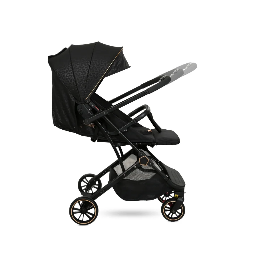 Kokpit Y8 Çift Yönlü Kabin Bebek Arabası - Siyah