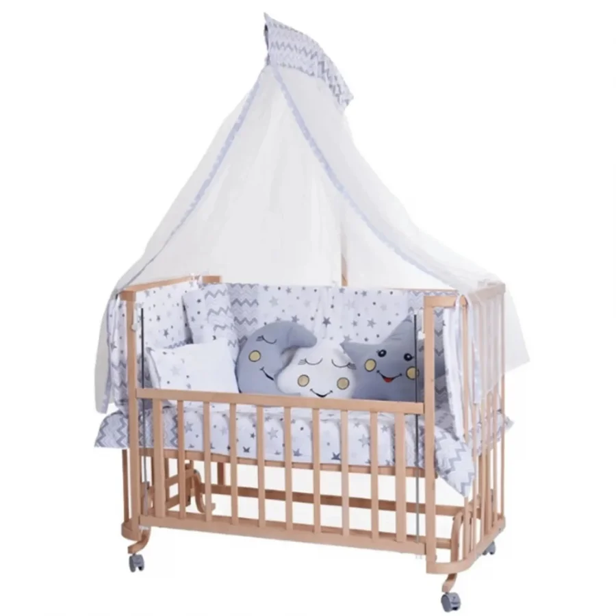 Kukki Modern Anne Yanı 60x120 Naturel Beşik