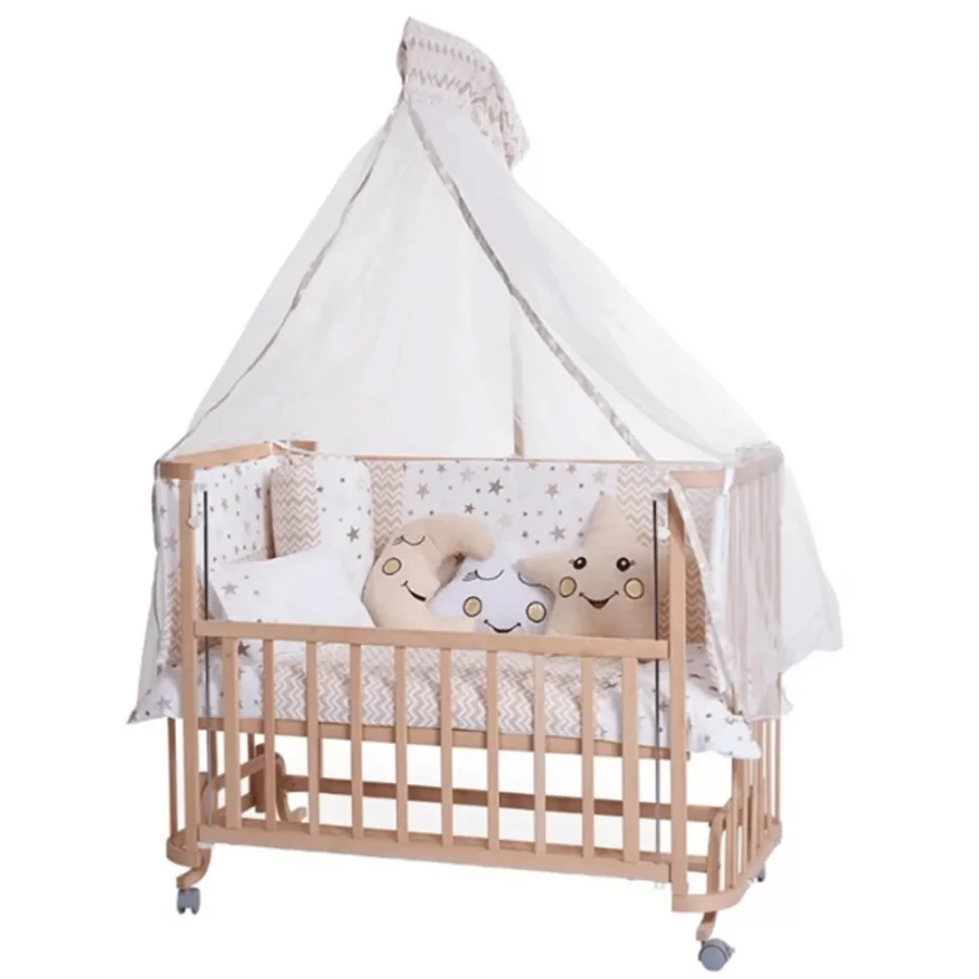 Kukki Modern Anne Yanı 60x120 Naturel Beşik