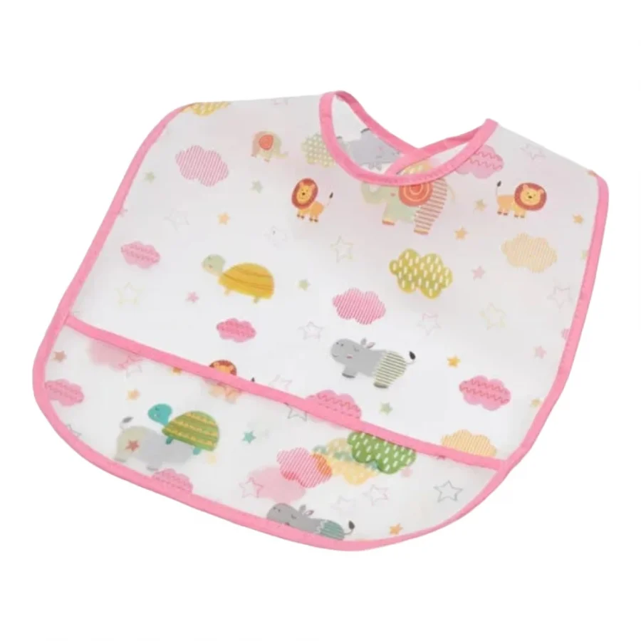 Lcw Hayvan Baskılı Bebek Mama Önlüğü