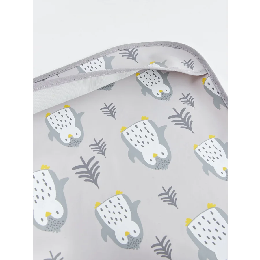 Lcw Penguen Baskılı Bebek Mama Ve Faaliyet Önlüğü