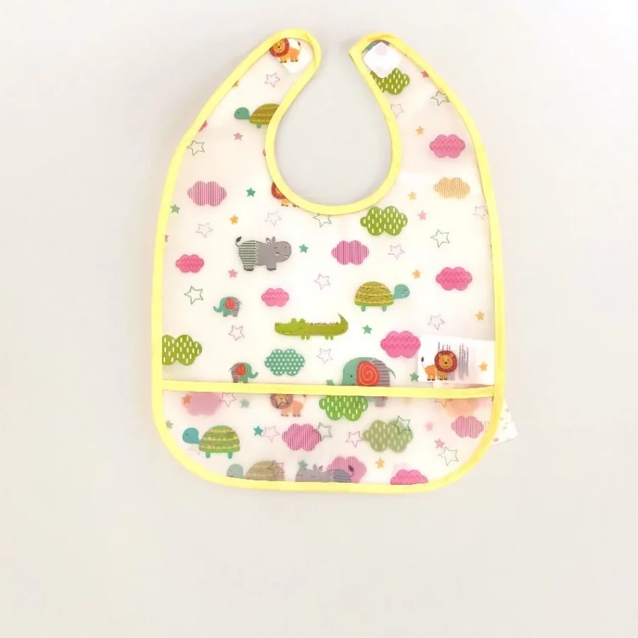 Lcw Şeffaf Baskılı Bebek Mama Önlüğü