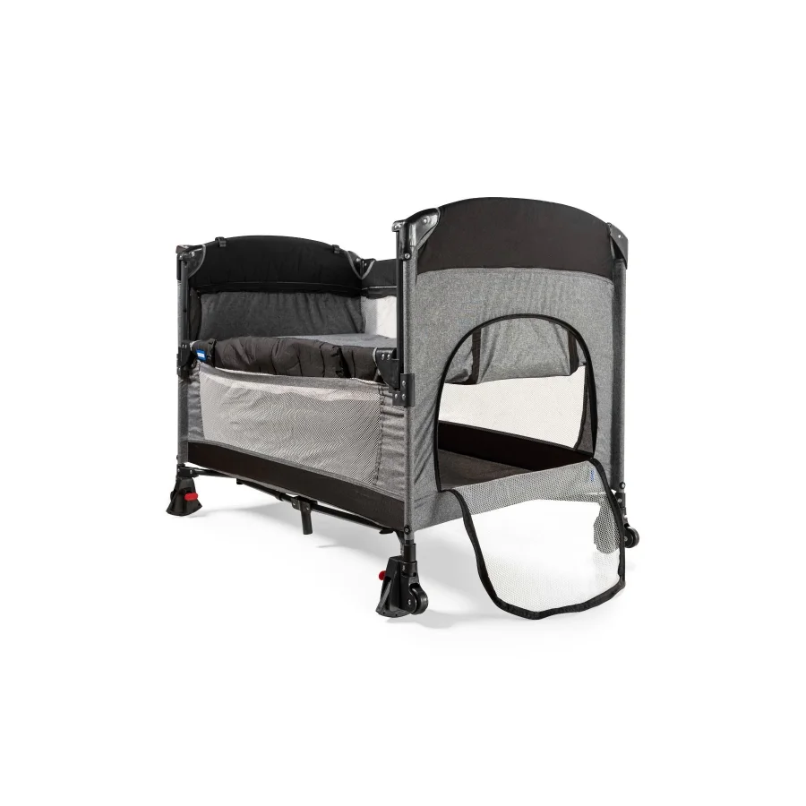 Maccon Ultimate Plus Anne Yanı Park Yatak Sallanır Oyun Parkı Beşik - Gri