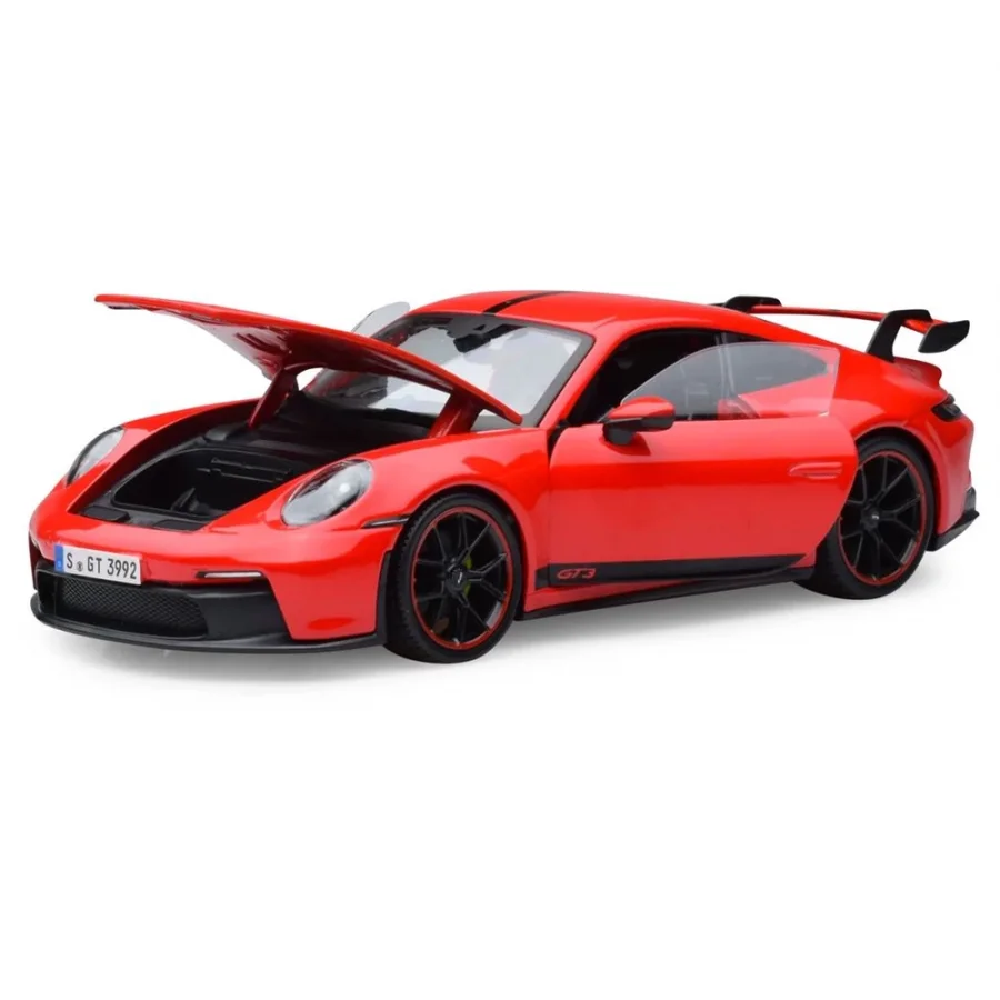 Maisto Porsche 911 GT3 Model Araba 1/18 - Kırmızı