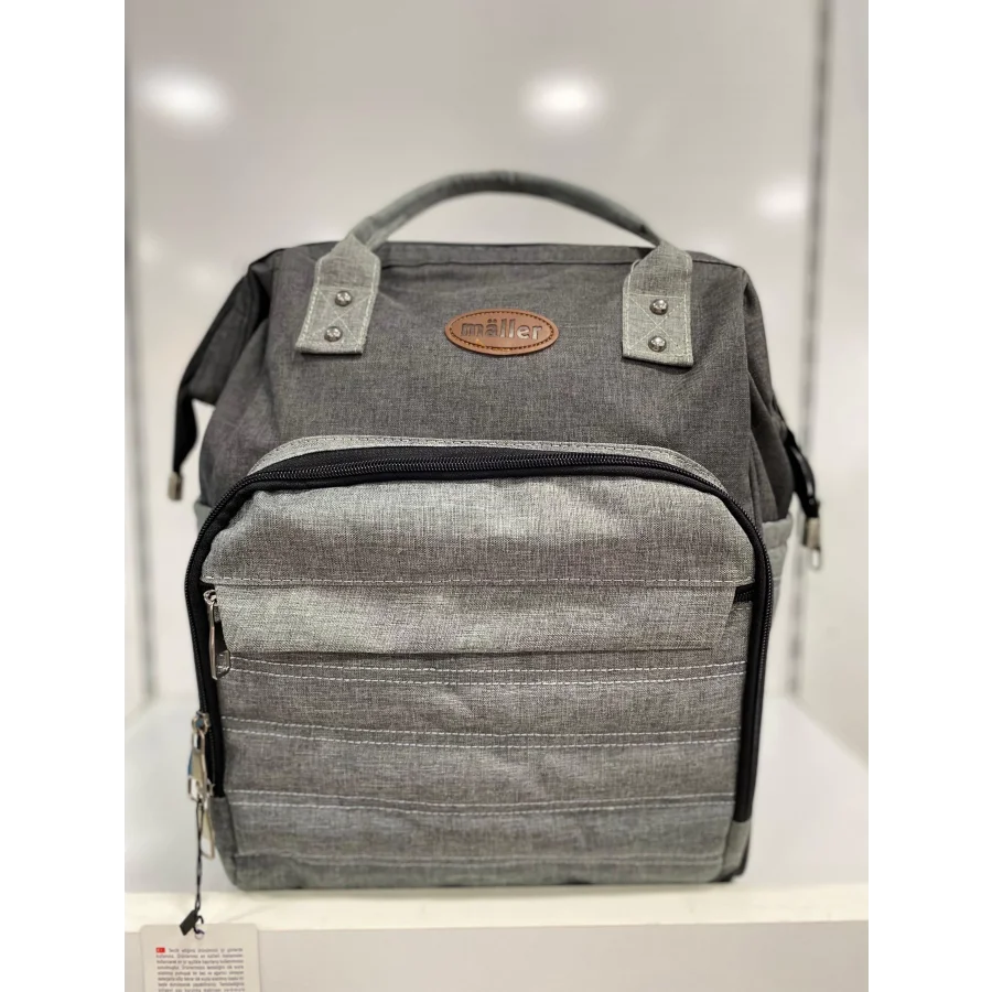 Maller Hera Anne Bebek Bakım Sırt Çantası - Gri