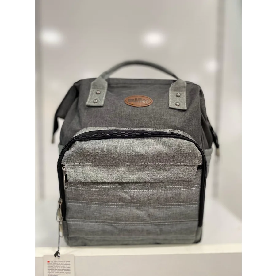 Maller Hera Anne Bebek Bakım Sırt Çantası - Gri