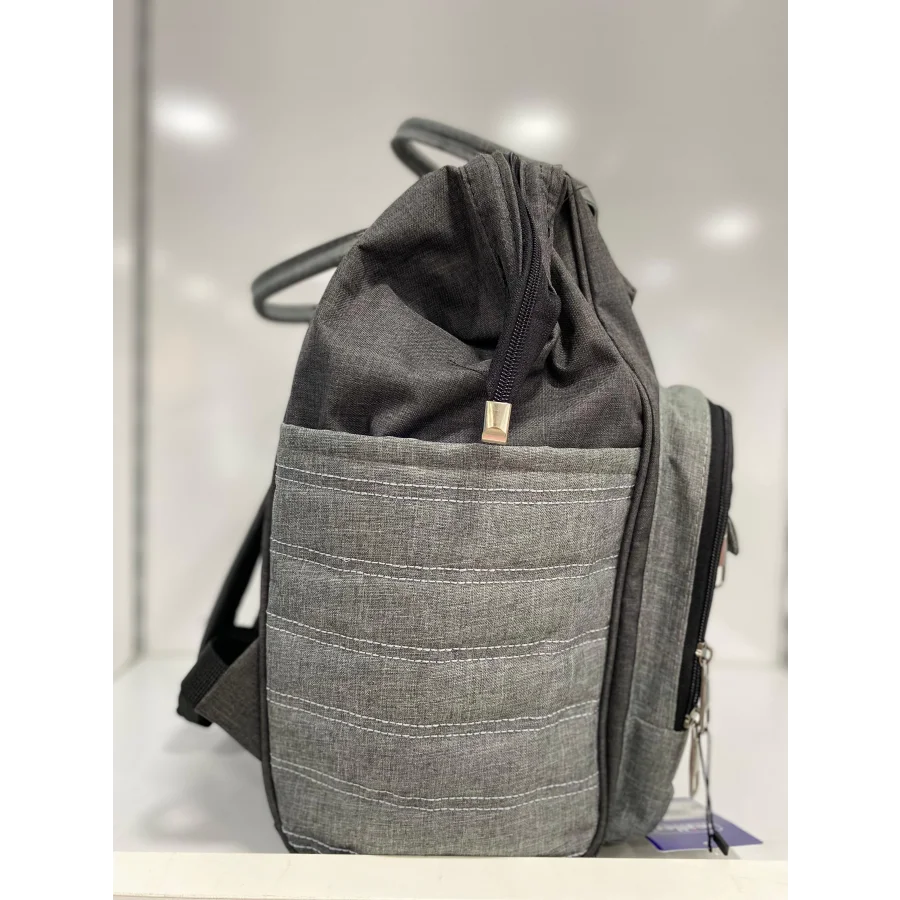 Maller Hera Anne Bebek Bakım Sırt Çantası - Gri