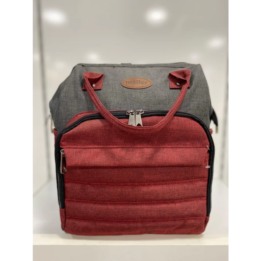 Maller Hera Anne Bebek Bakım Sırt Çantası - Kırmızı