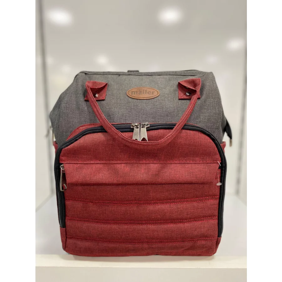 Maller Hera Anne Bebek Bakım Sırt Çantası - Kırmızı