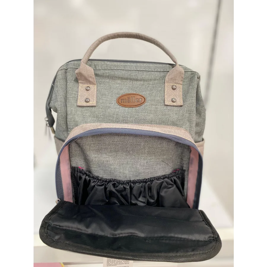 Maller Hera Anne Bebek Bakım Sırt Çantası - Somon