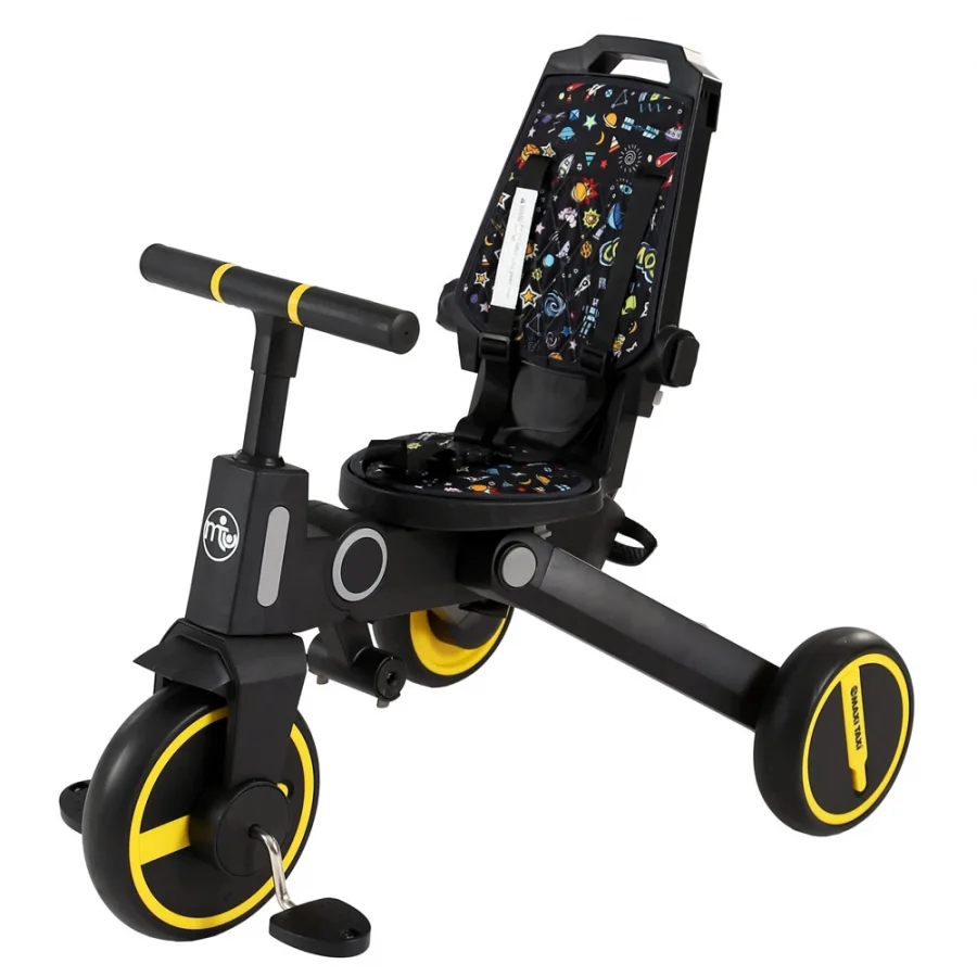 Maxi Taxi Easy Trike Ebeveyn Kontrollü Katlanır Çift Yönlü Bisiklet