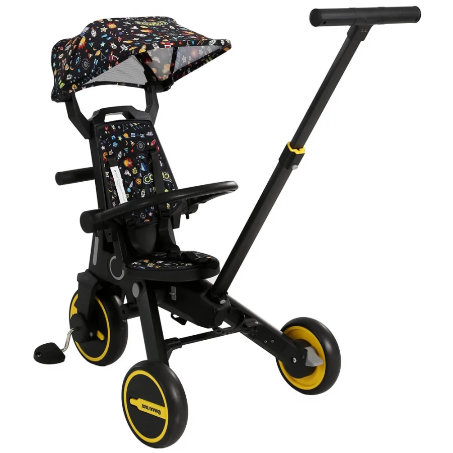 Maxi Taxi Easy Trike Ebeveyn Kontrollü Katlanır Çift Yönlü Bisiklet