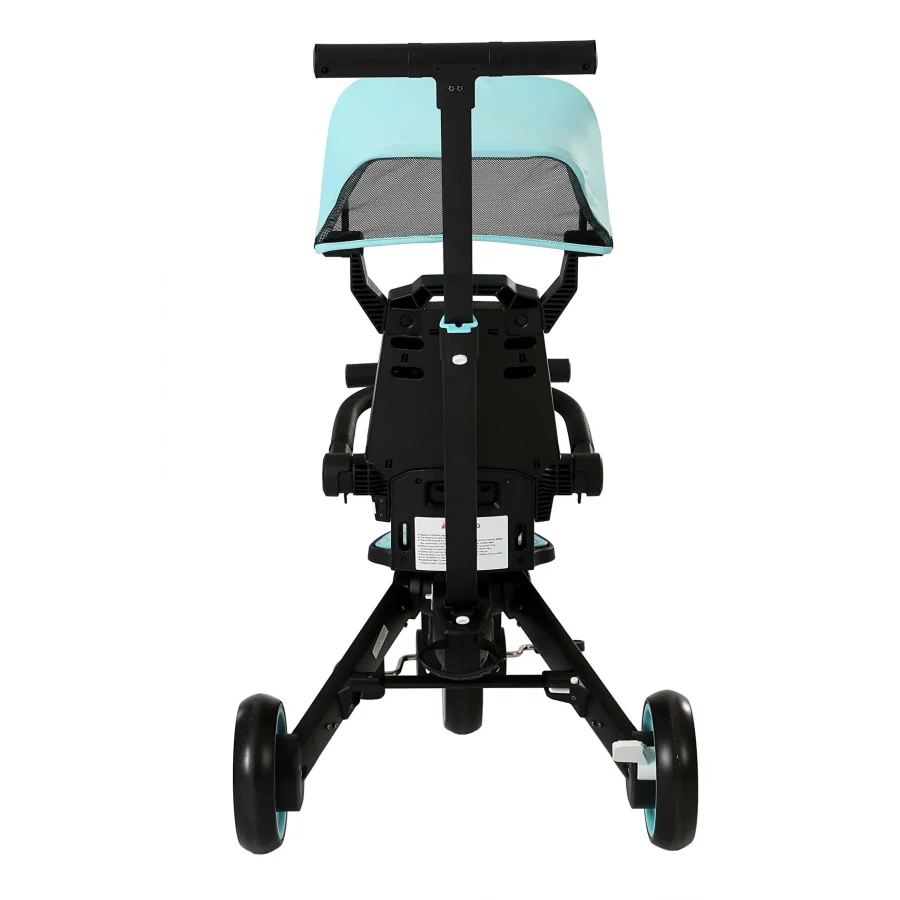 Maxi Taxi Easy Trike Ebeveyn Kontrollü Katlanır Çift Yönlü Bisiklet / Mavi