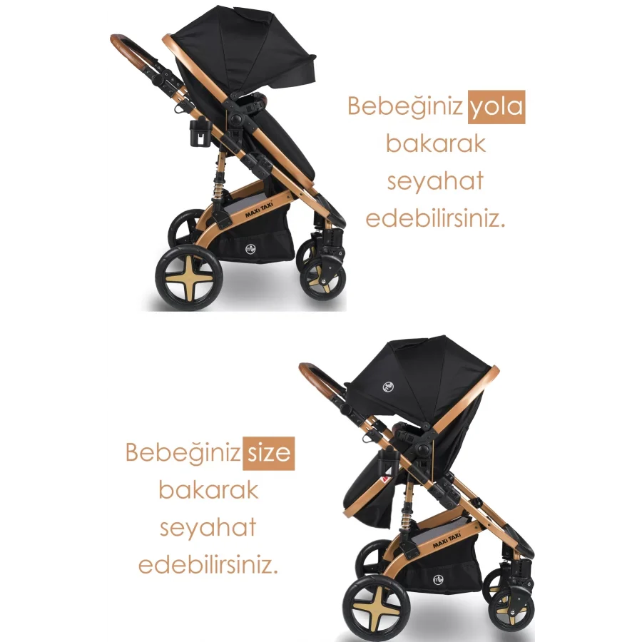 Maxi Taxi Fast Pro Alüminyum Travel Sistem Bebek Arabası
