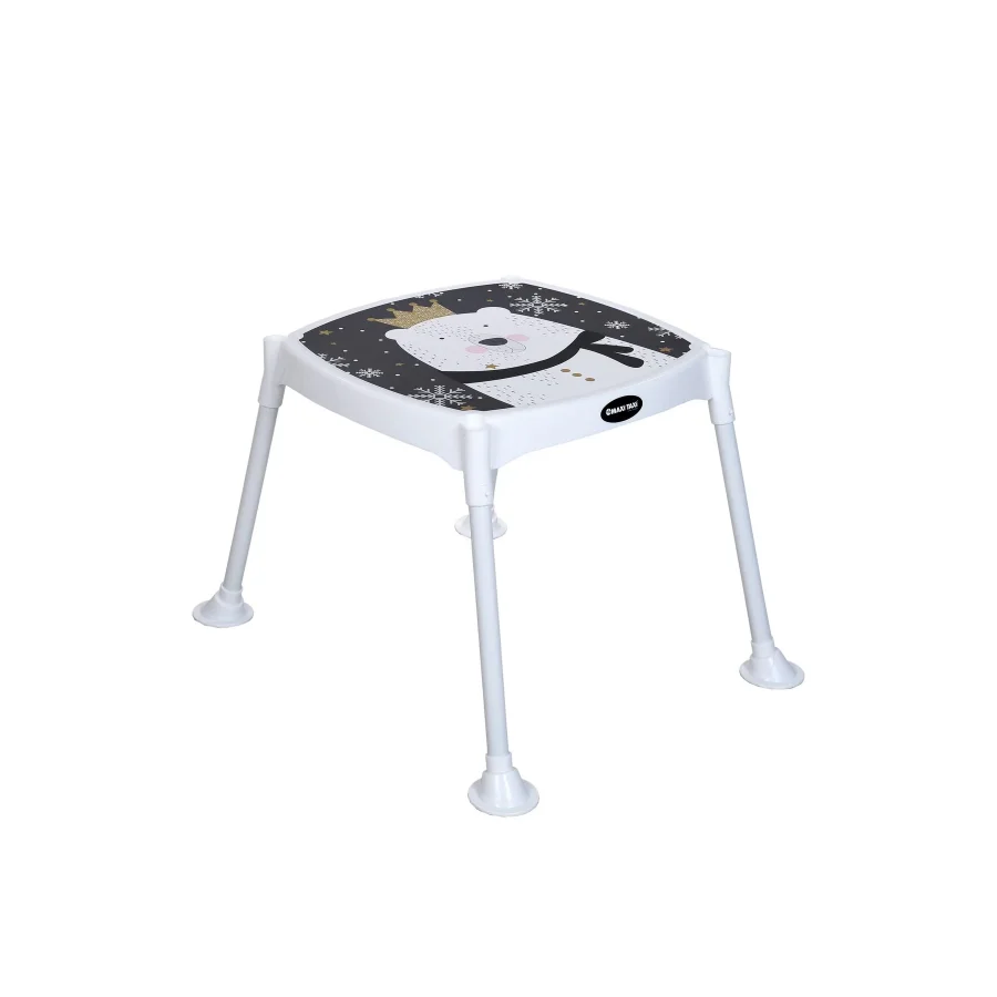 Maxi Taxi Feeding Pandalı Desenli 3 In 1 Mama Sandalyesi