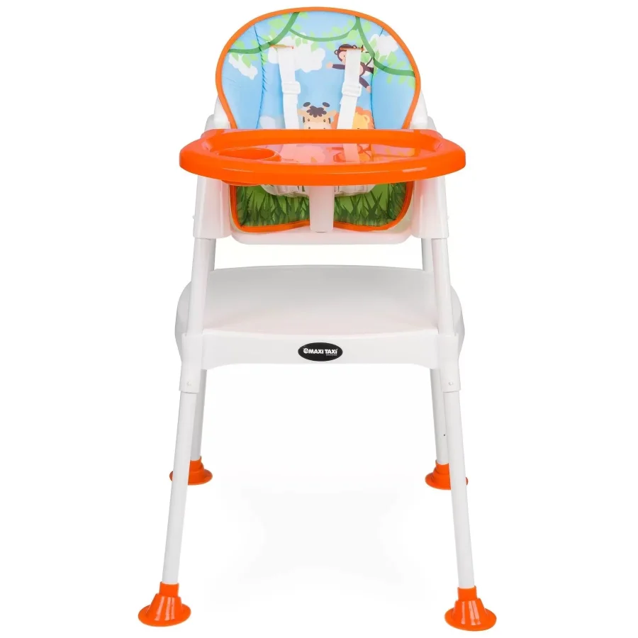 Maxi Taxi Feeding Safari Desenli 3 In 1 Mama Sandalyesi