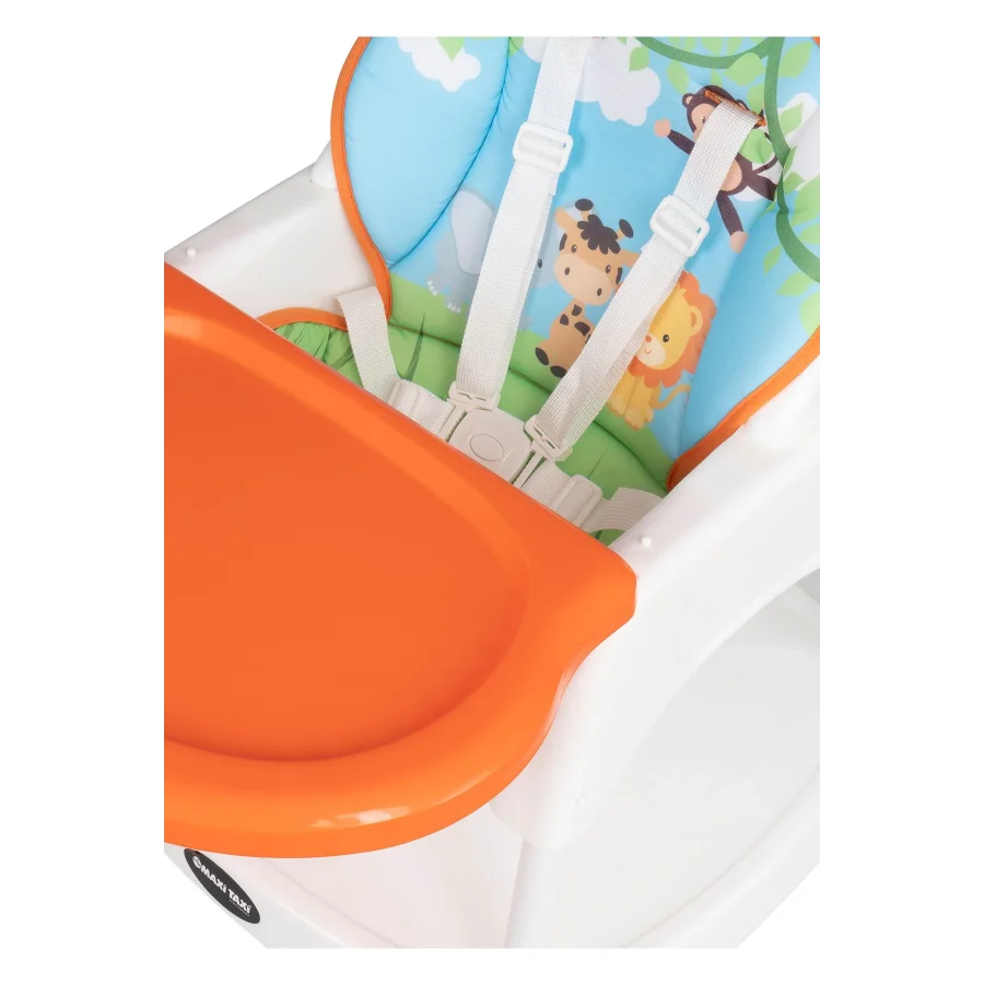 Maxi Taxi Feeding Safari Desenli 3 In 1 Mama Sandalyesi