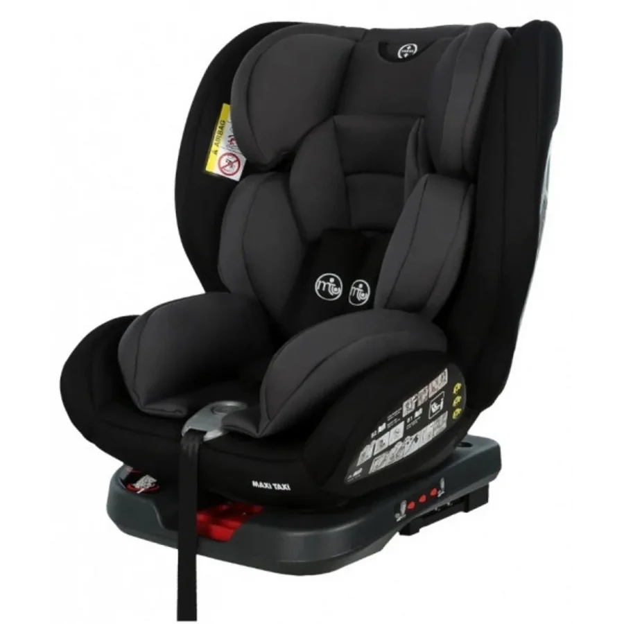 Maxi Taxi Safe Travel 0-36 kg 360 dönebilen İsofix Oto Koltuğu Gri/Siyah