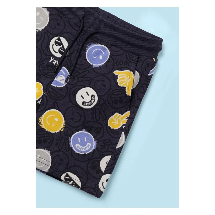 Mayoral Erkek Çocuk Baskılı Şort Takım