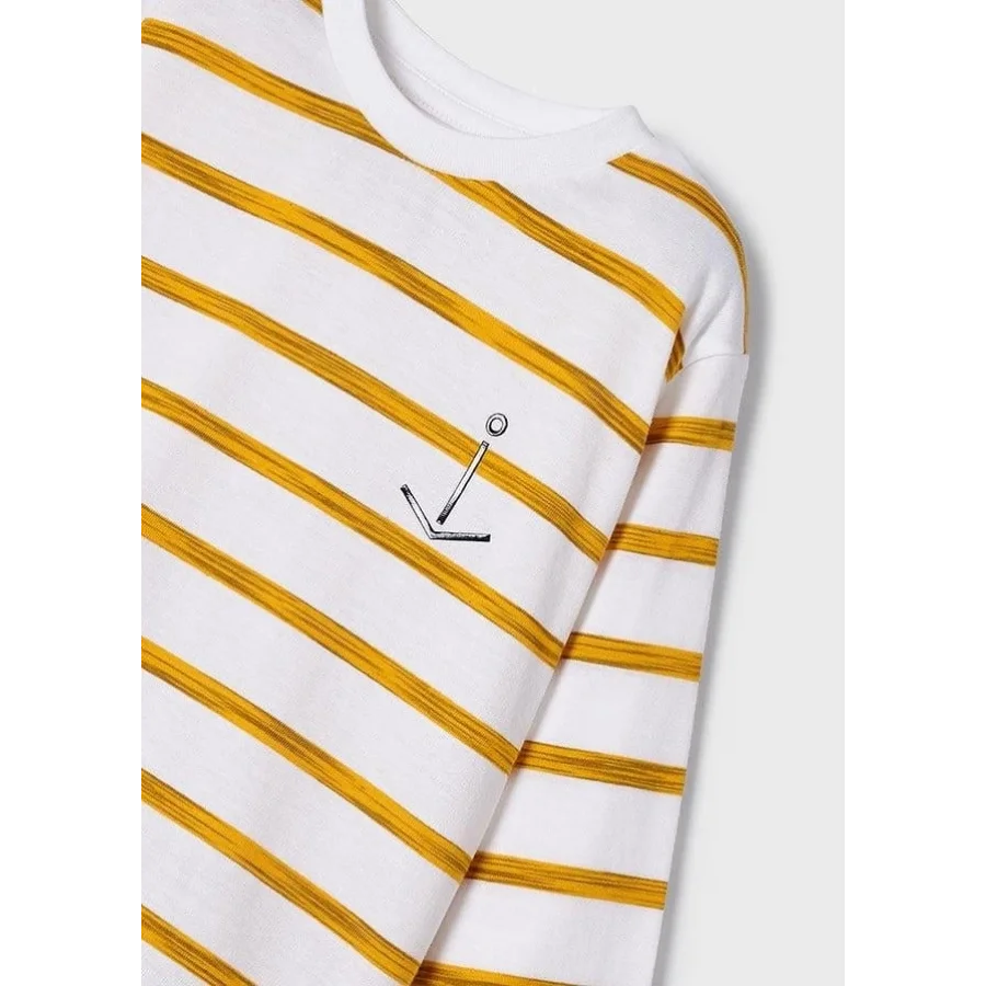 Mayoral Erkek Çocuk Çizgili Uzun Kollu Tshirt