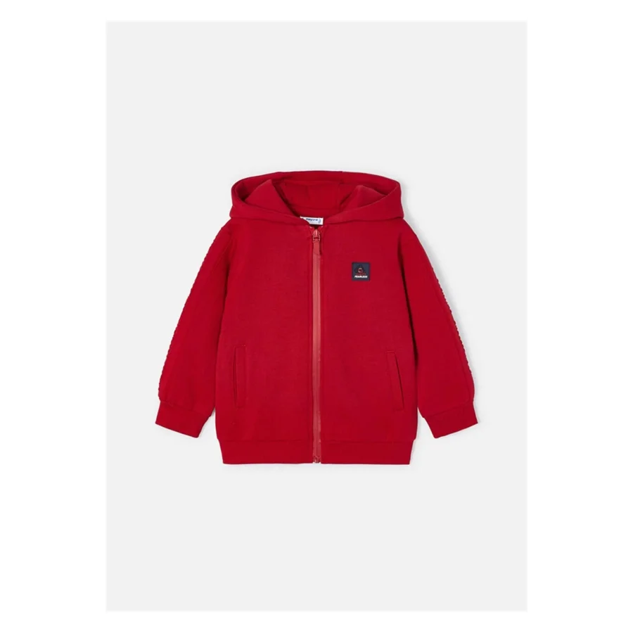 Mayoral Erkek Çocuk Kapüşonlu Ceket Kırmızı